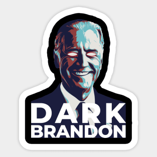 Dark brandon - evil Sticker